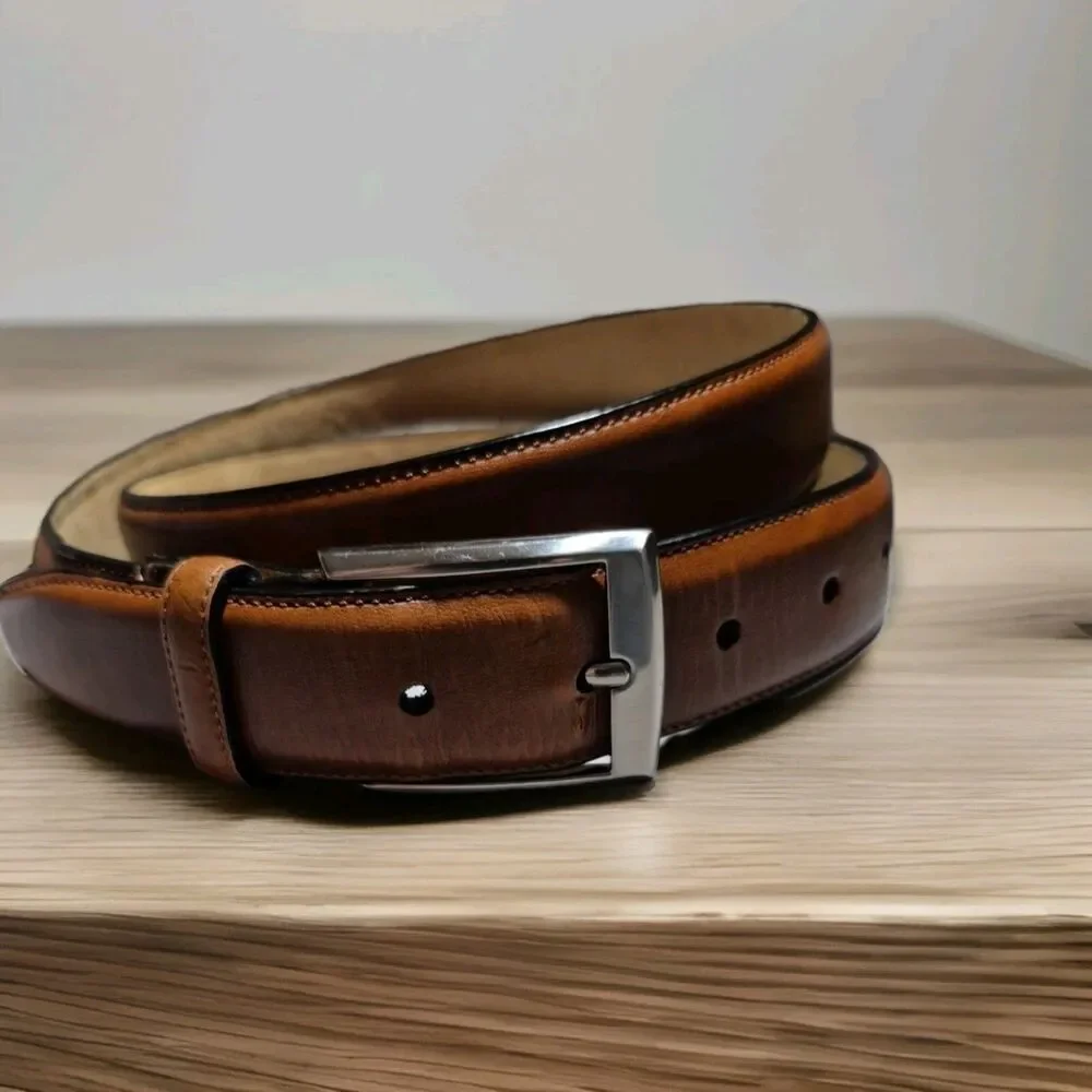Tasso Elba Men's Genuine Leather Casual Belt